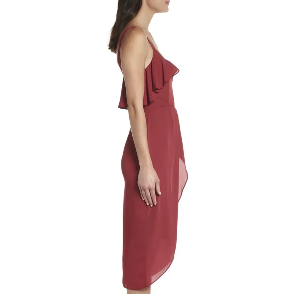COOPER ST. RUFFLE MIDI DRESS - Picture 4 of 10